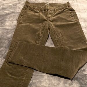 Dark Olive Corduroy Jeans in great condition (Also have Dark Red)
